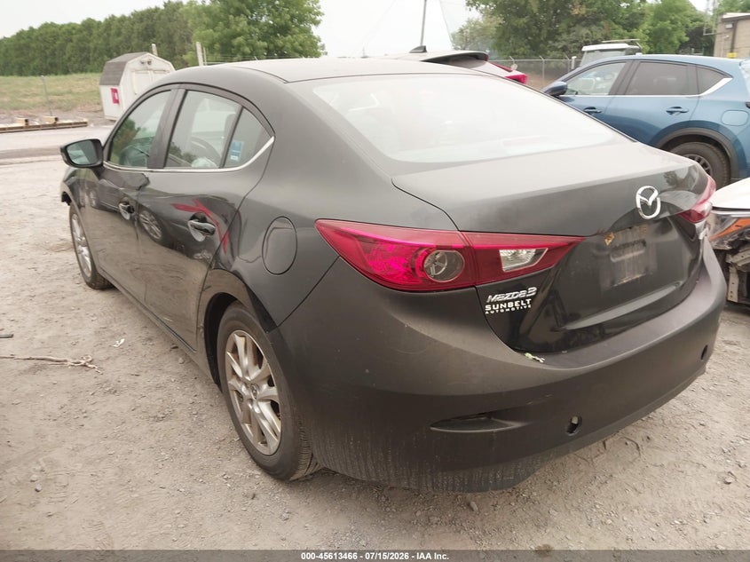Vin: jm1bm1u77g1294012, lot: 46111916, mazda mazda3 i sport 20163