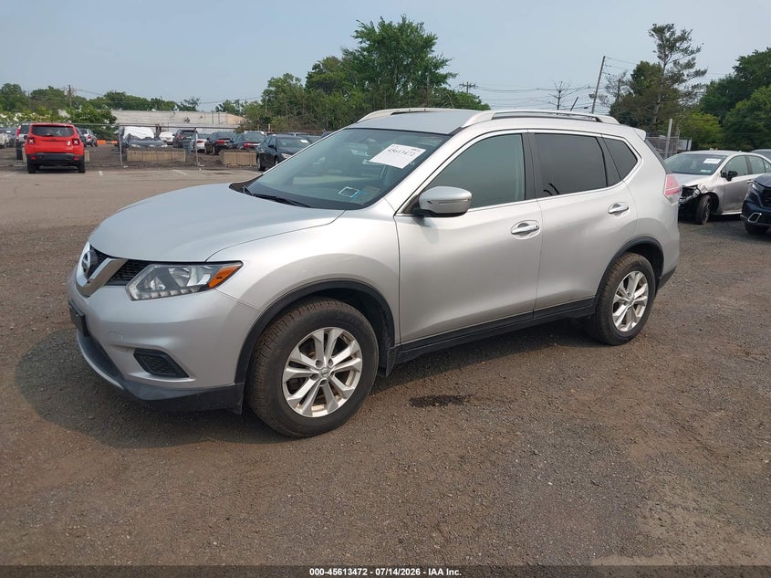 2014 Nissan Rogue Sv 5N1AT2MV7EC758853 photo 1