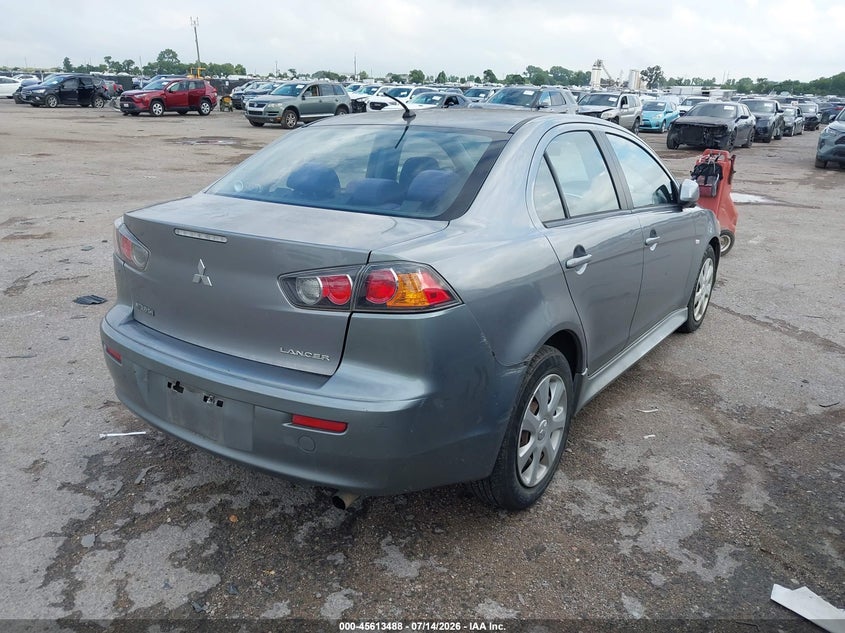 Vin: ja32u2fuxeu001528, lot: 46111938, mitsubishi lancer es 20144