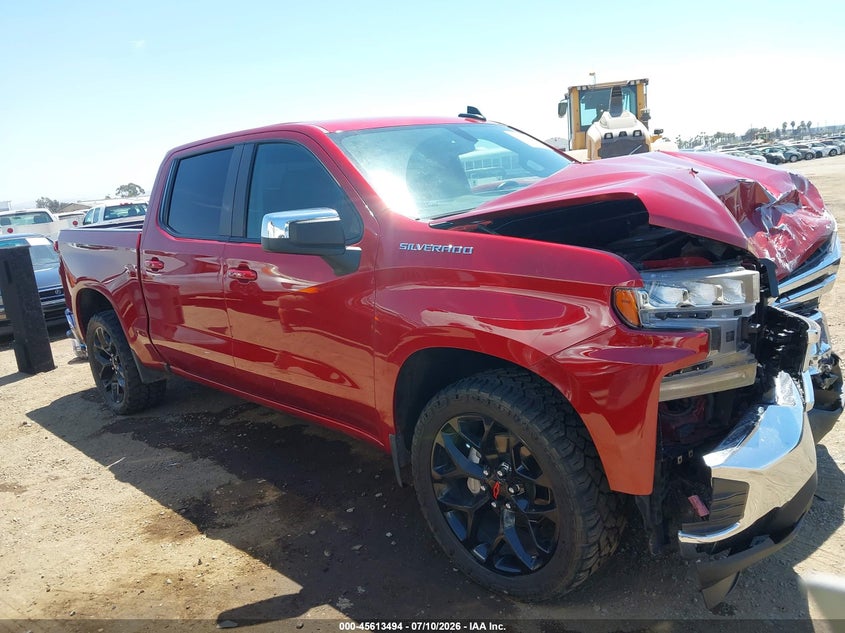 2022 Chevrolet Silverado 1500 Ltd 2Wd Short Bed Lt VIN: 1GCPWCED3NZ106701 Lot: 45613494