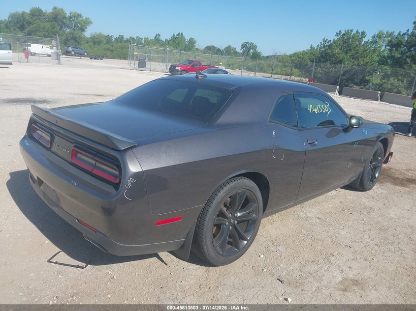 Vin: 2c3cdzag2jh322237, lot: 46111953, dodge challenger sxt plus 20184