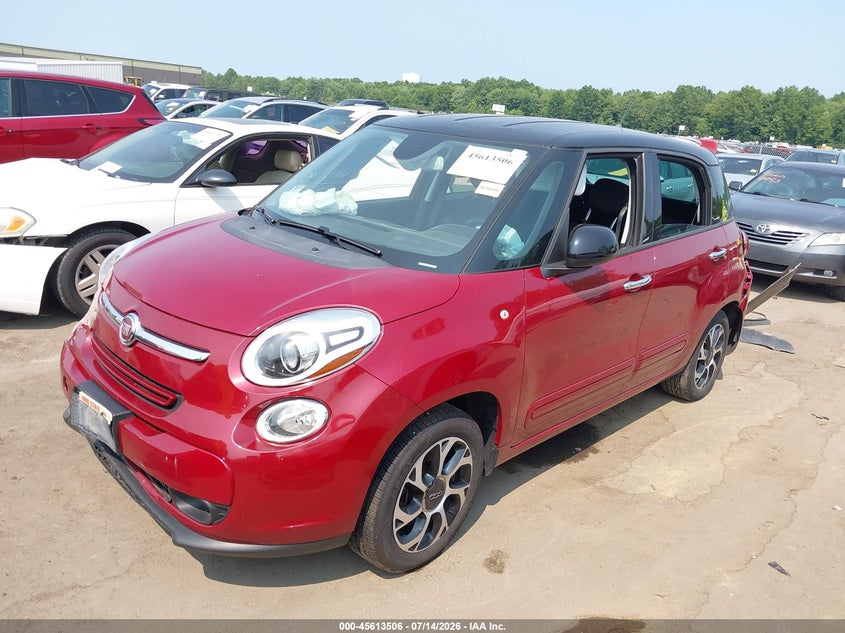 2015 Fiat 500L, Удар сзади, IAAI, VIN ZFBCFABH6FZ034178 — фото 2