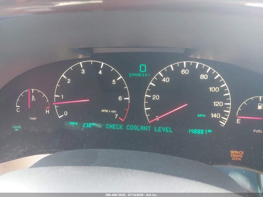2003 Cadillac Deville Dhs VIN: 1G6KE57YX3U144707 Lot: 45613535