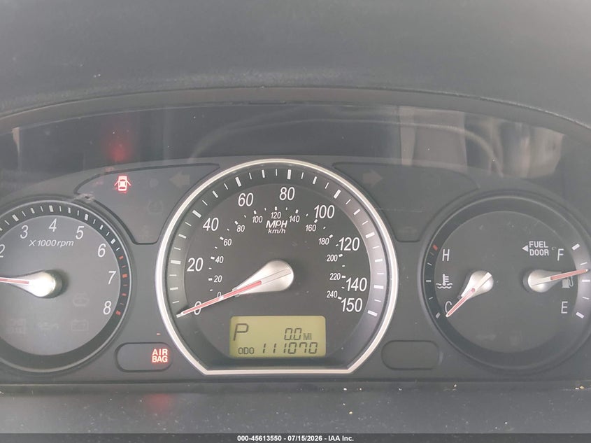 2007 HYUNDAI SONATA auction photo 7