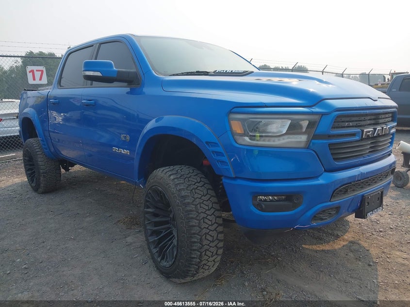 Vin: 1c6srfjt1nn456679, lot: 46112005, ram 1500 laramie  4x4 5'7 box 20221