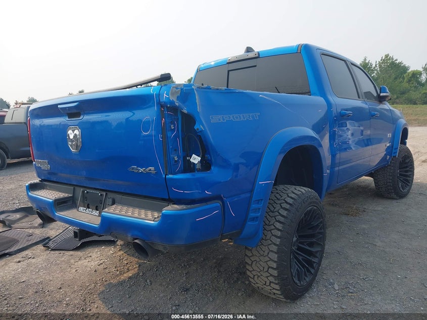 Vin: 1c6srfjt1nn456679, lot: 46112005, ram 1500 laramie  4x4 5'7 box 20224