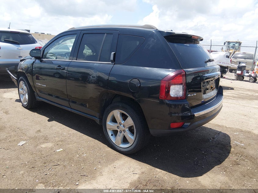 Vin: 1c4njdcb0ed751977, lot: 46112006, jeep compass limited 20143