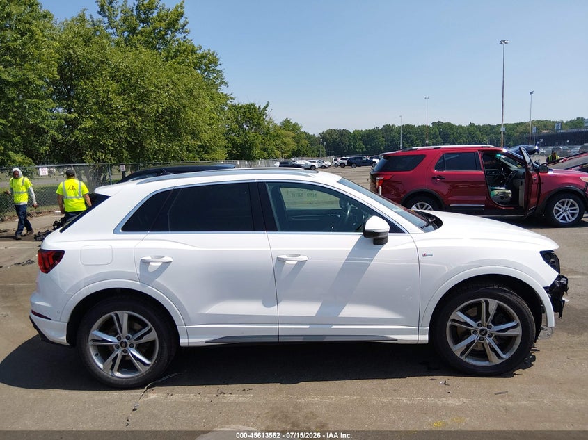 2021 Audi Q3 Premium Plus 45 Tfsi S Line Quattro Tiptronic VIN: WA1EECF36M1038241 Lot: 45613562
