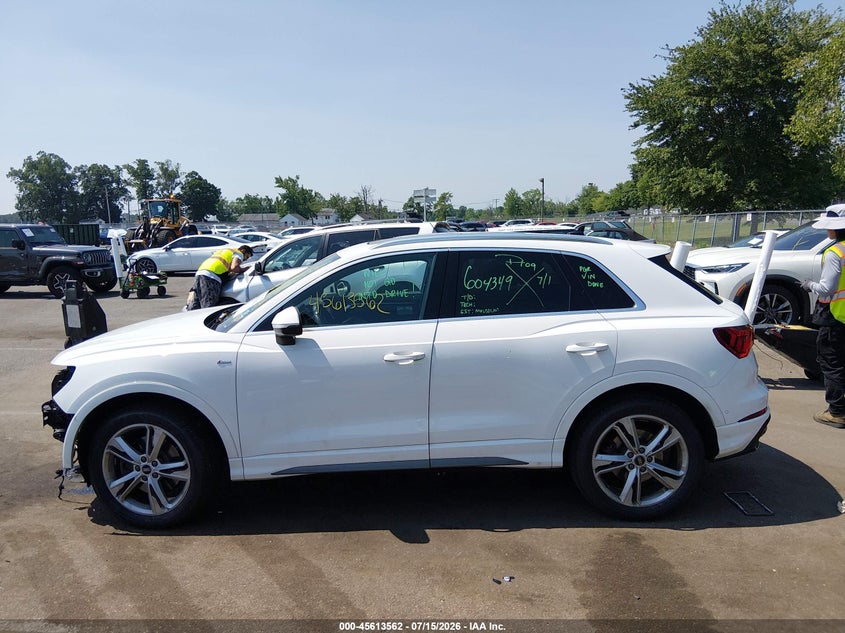 2021 Audi Q3 Premium Plus 45 Tfsi S Line Quattro Tiptronic VIN: WA1EECF36M1038241 Lot: 45613562