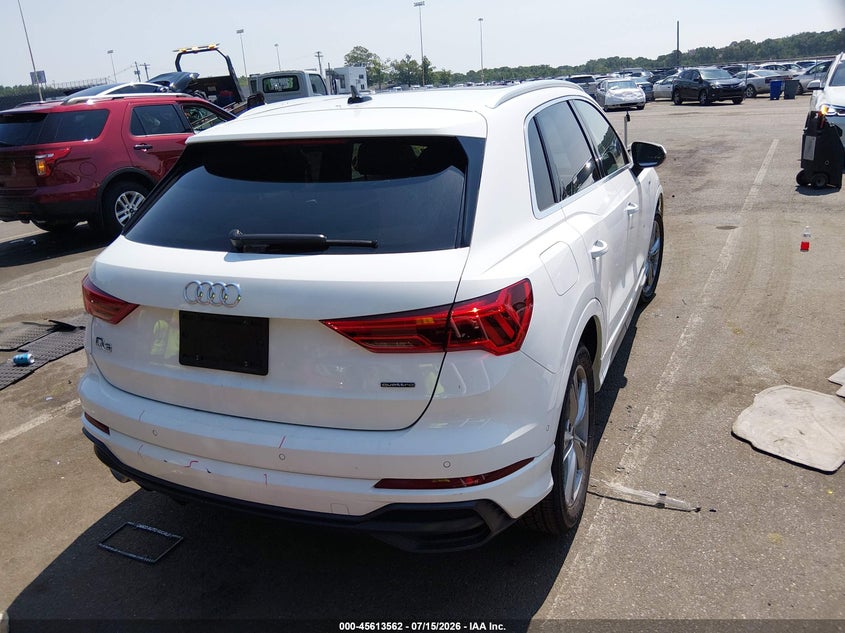 2021 Audi Q3 Premium Plus 45 Tfsi S Line Quattro Tiptronic VIN: WA1EECF36M1038241 Lot: 45613562