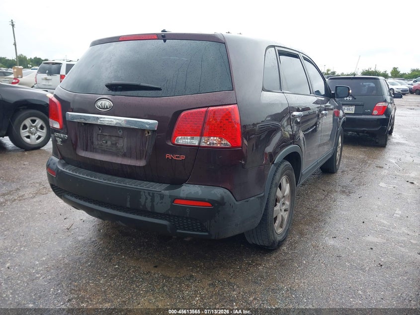2012 KIA SORENTO auction photo 4