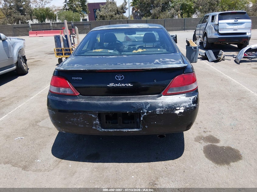 2001 Toyota Camry Solara Sle V6 VIN: 2T1CF28P71C496561 Lot: 45613567