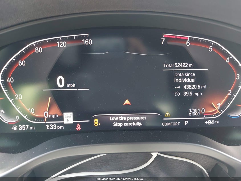 2023 BMW X4 xDrive30I VIN: 5UX33DT05P9R33310 Lot: 45613572