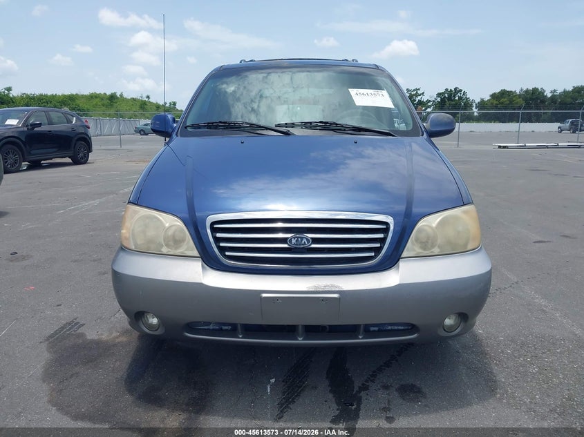2003 Kia Sedona Ex/Lx VIN: KNDUP131436344780 Lot: 45613573