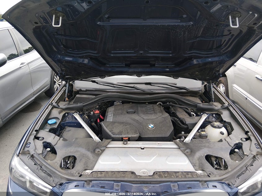 BMW X3 2022 VIN 5UX53DP04N9J91014