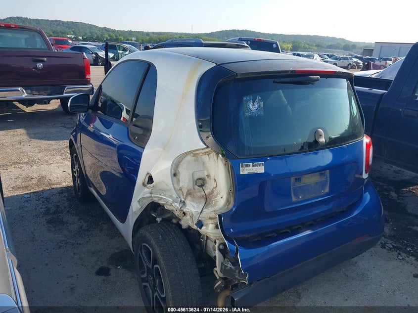 2016 Smart Fortwo VIN: WMEFJ5DA6GK059268 Lot: 45613624