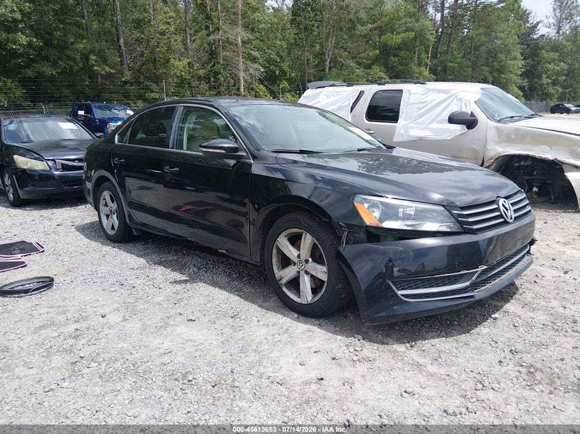 2012 Volkswagen Passat 2.5L Se VIN: 1VWBH7A30CC050660 Lot: 45613653