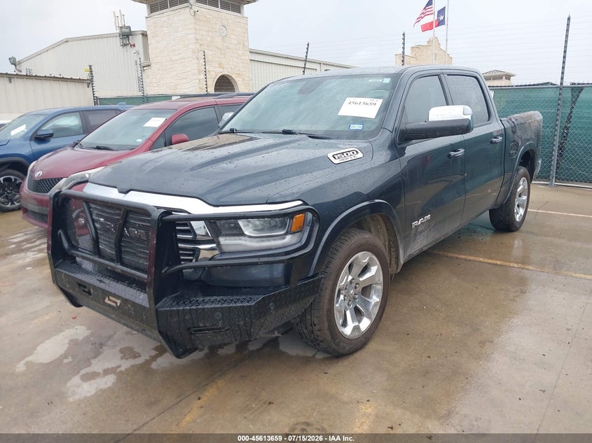 2019 RAM 1500, Exterior Burn, IAAI, VIN 1C6RREJT0KN548340 — photo 2