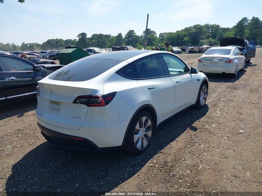 Vin: 5yjygdee6mf106907, lot: 46112112, tesla model y long range dual motor all-wheel drive 20214