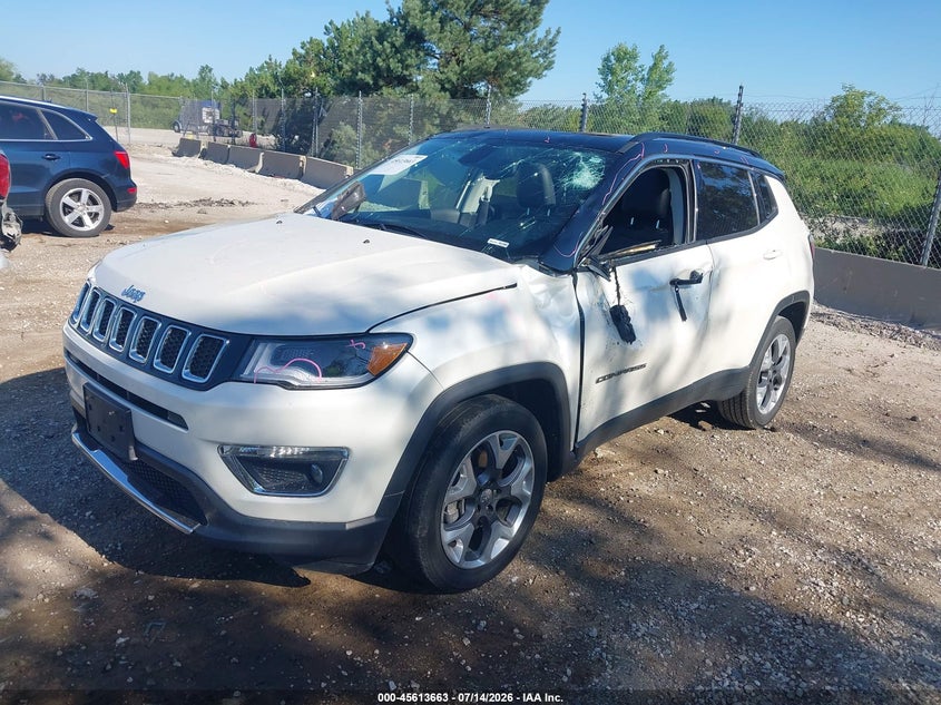 Vin: 3c4njdcb7lt106959, lot: 46112113, jeep compass limited 4x4 20202