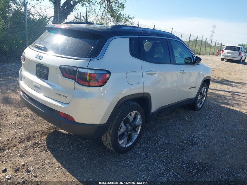 Vin: 3c4njdcb7lt106959, lot: 46112113, jeep compass limited 4x4 20204
