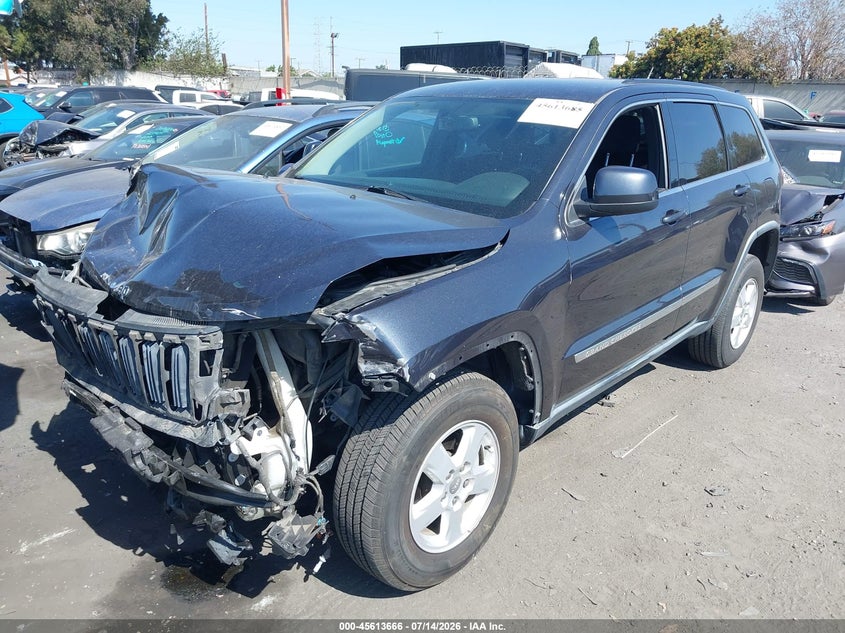 Vin: 1c4rjeag9cc355099, lot: 46112116, jeep grand cherokee laredo 20122