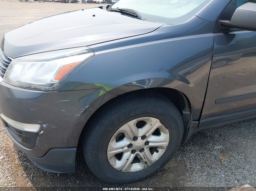 2013 Chevrolet Traverse Ls VIN: 1GNKRFED2DJ125568 Lot: 45613674
