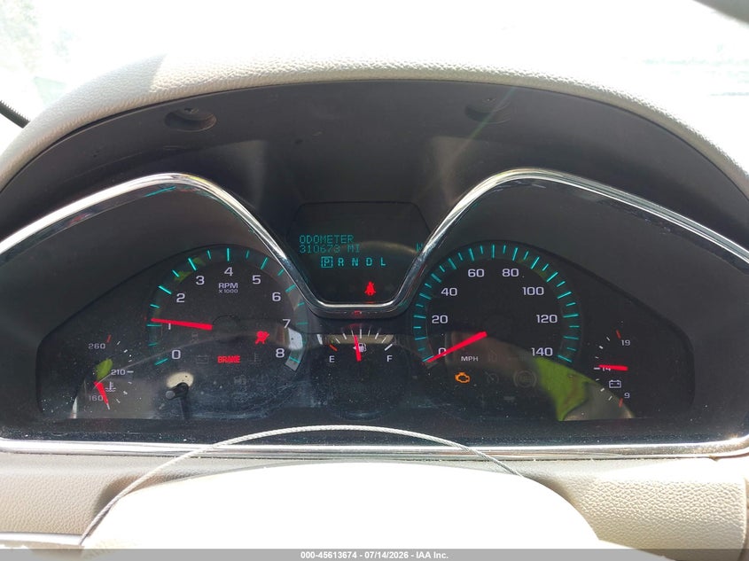 2013 Chevrolet Traverse Ls VIN: 1GNKRFED2DJ125568 Lot: 45613674