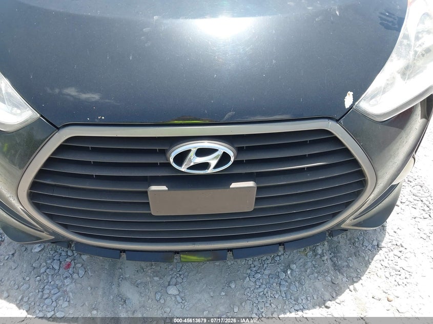 2017 Hyundai Veloster Turbo VIN: KMHTC6AE2HU312662 Lot: 45613679