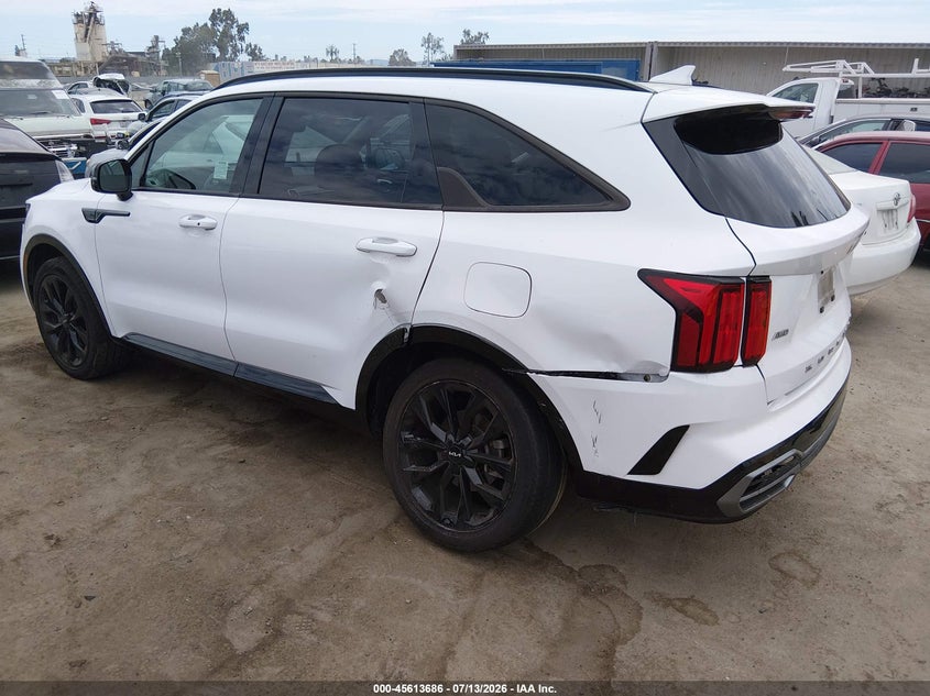 Vin: 5xyrkdlf9ng135231, lot: 46112136, kia sorento sx 20223