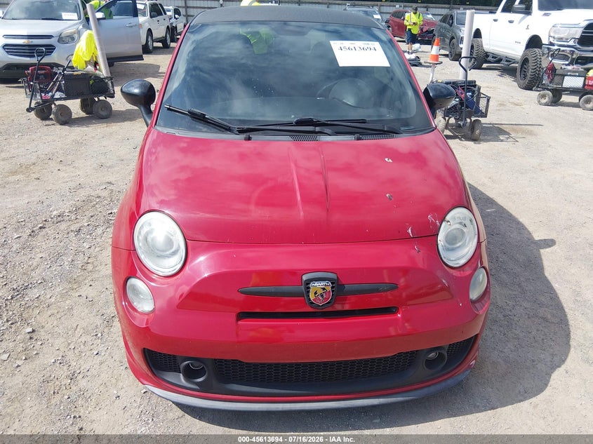 2013 Fiat 500 Abarth VIN: 3C3CFFFH2DT512044 Lot: 45613694
