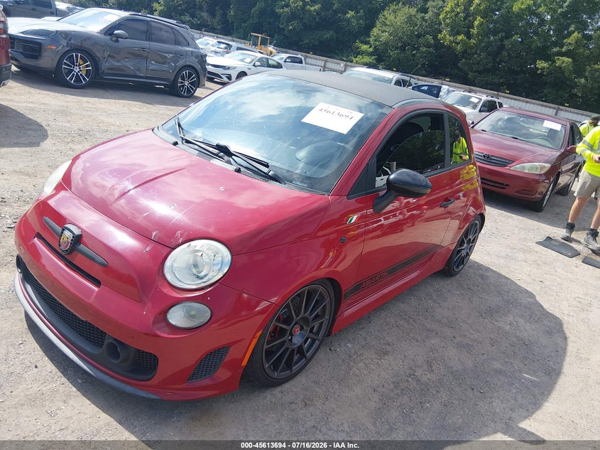 2013 Fiat 500 Abarth VIN: 3C3CFFFH2DT512044 Lot: 45613694