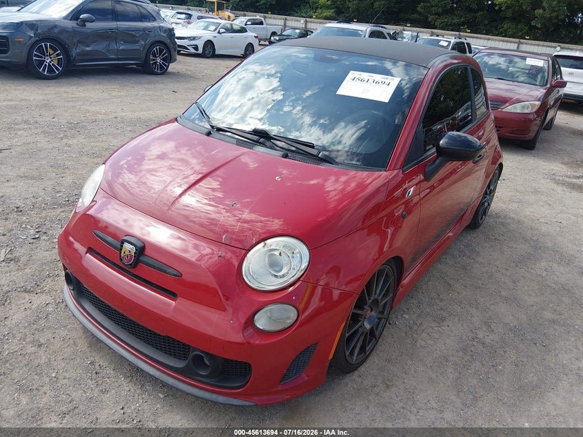 2013 Fiat 500 Abarth VIN: 3C3CFFFH2DT512044 Lot: 45613694