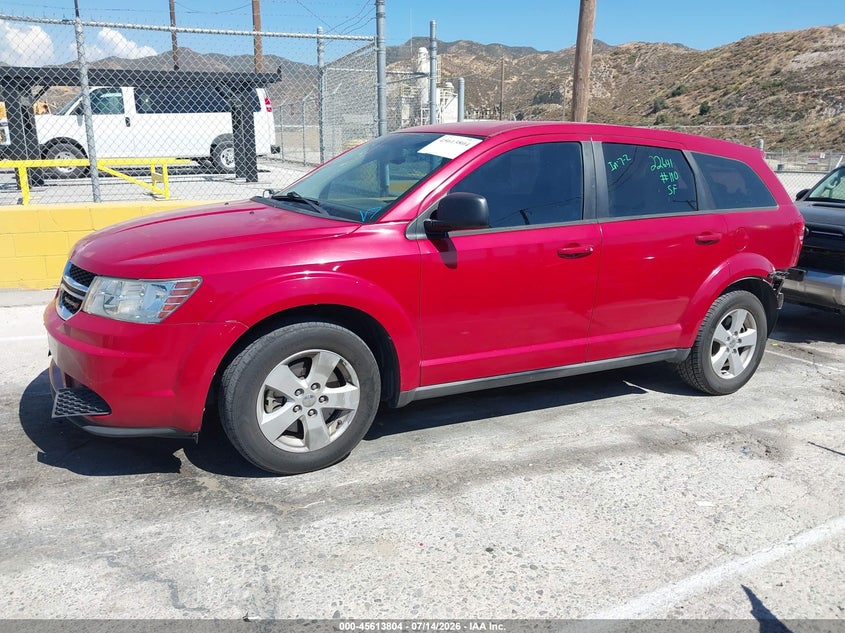 2013 Dodge Journey American Value Pkg VIN: 3C4PDCAB4DT557345 Lot: 45613804