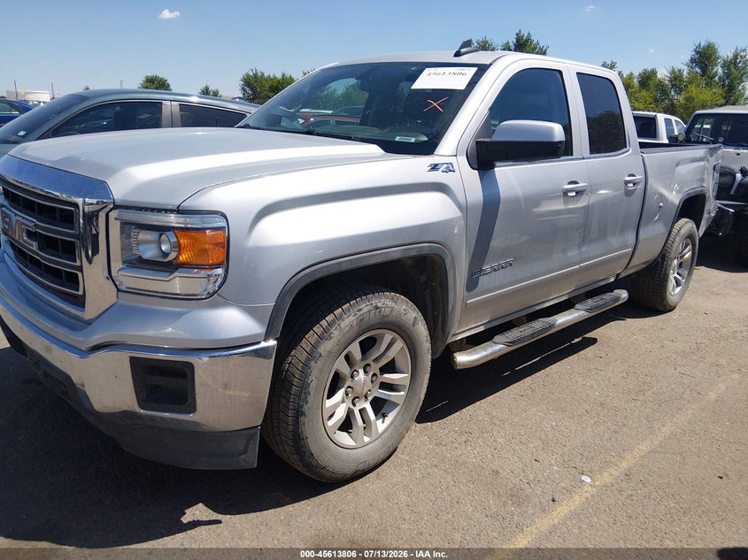 2015 GMC Sierra, Left Rear, IAAI, VIN 1GTV2UEC8FZ170119 — photo 2