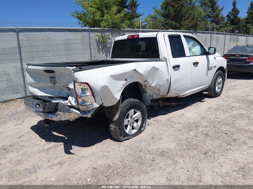 Vin: 1c6rr7ft2fs655451, lot: 46112257, ram 1500 tradesman 20154