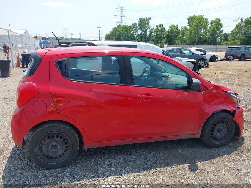 2020 Chevrolet Spark Fwd Ls Automatic VIN: KL8CB6SA8LC477397 Lot: 45613815