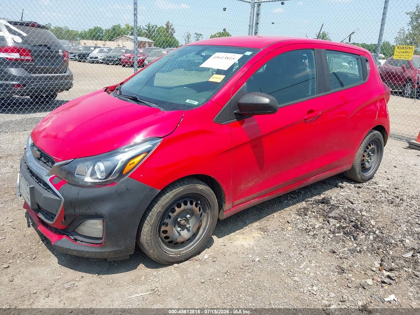 2020 Chevrolet Spark Fwd Ls Automatic VIN: KL8CB6SA8LC477397 Lot: 45613815
