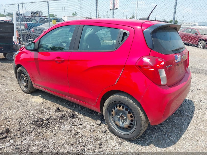2020 Chevrolet Spark Fwd Ls Automatic VIN: KL8CB6SA8LC477397 Lot: 45613815