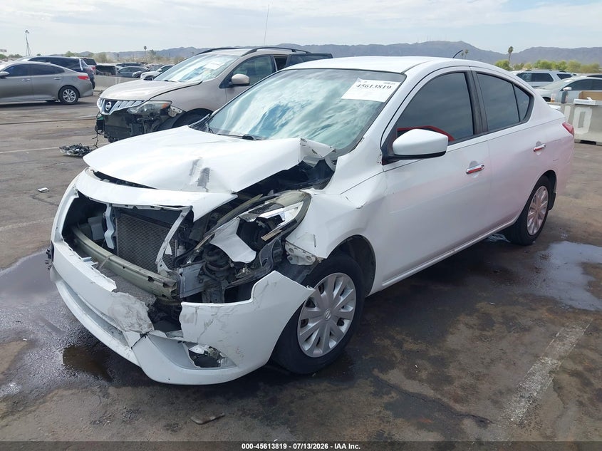 2016 Nissan Versa, Left Side, IAAI, VIN 3N1CN7AP7GL865230 — photo 2
