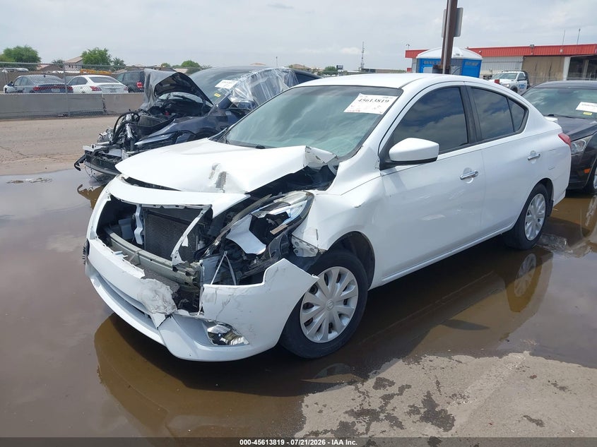 Vin: 3n1cn7ap7gl865230, lot: 46112269, nissan versa 1.6 sv 20162