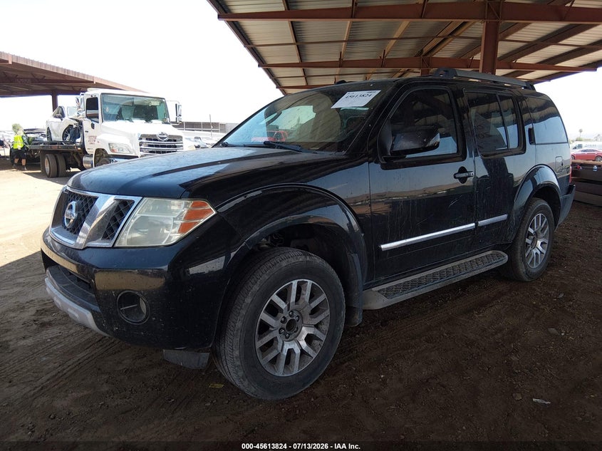 Vin: 5n1ar1nn1bc613522, lot: 46112274, nissan pathfinder le 20112
