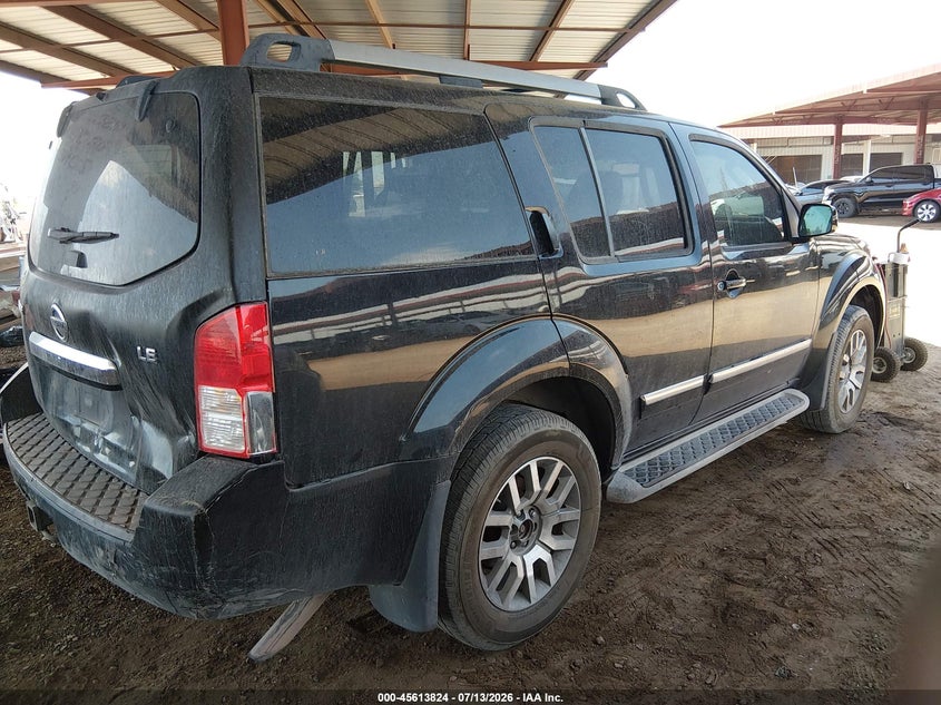 Vin: 5n1ar1nn1bc613522, lot: 46112274, nissan pathfinder le 20114