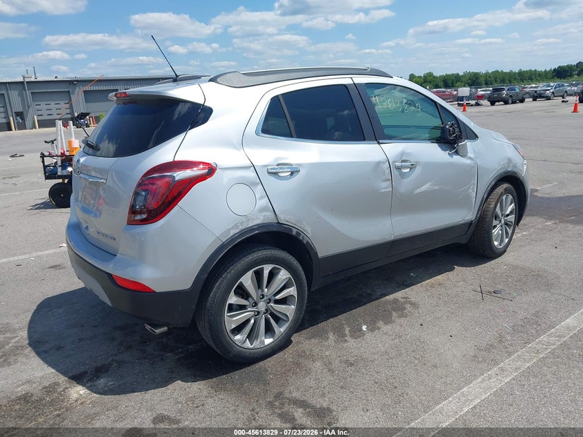 Vin: kl4cjasb6kb850862, lot: 46112279, buick encore preferred 20194