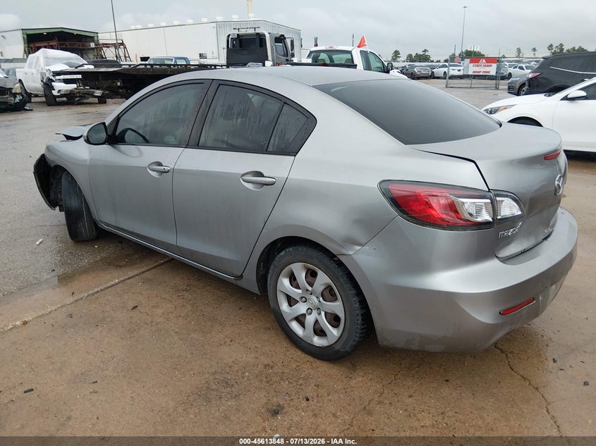 Vin: jm1bl1uf3c1522768, lot: 46112298, mazda mazda3 i sport 20123