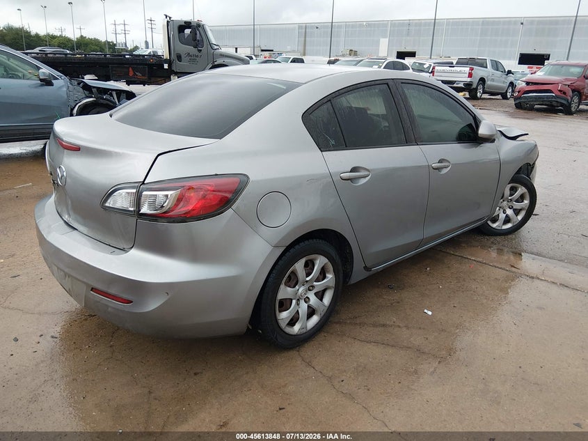 Vin: jm1bl1uf3c1522768, lot: 46112298, mazda mazda3 i sport 20124