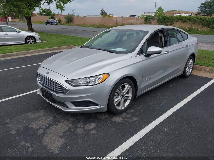 2018 Ford Fusion Hybrid S 3FA6P0UU5JR142337 photo 1