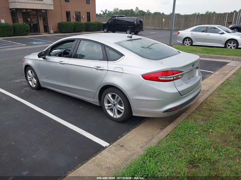 2018 FORD FUSION HYBRID S — Фото 3