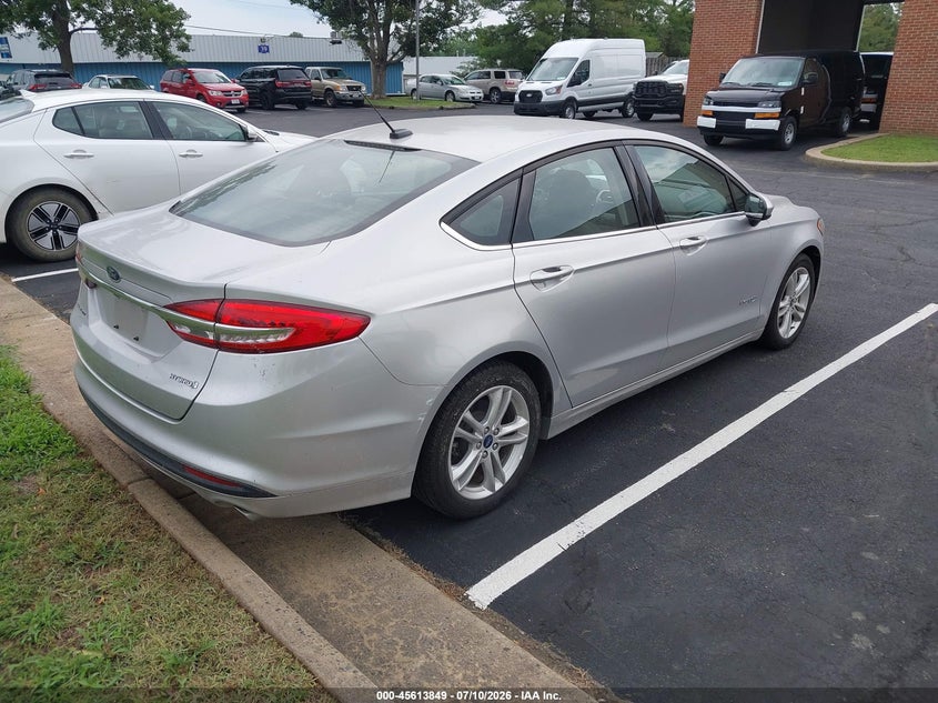2018 FORD FUSION HYBRID S — Фото 4