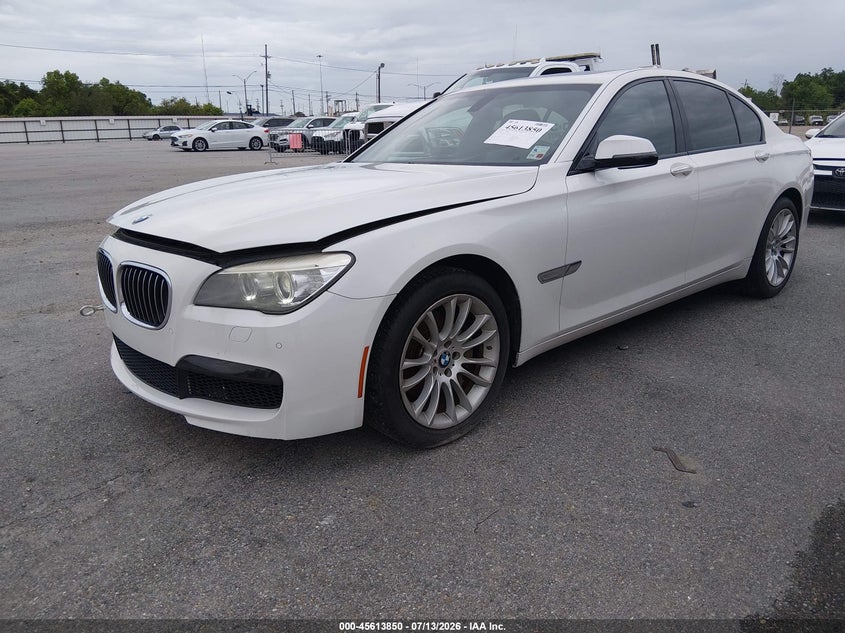 2014 BMW 740I VIN: WBAYA6C53ED144505 Lot: 45613850